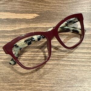 Burberry Maroon Women's Glasses